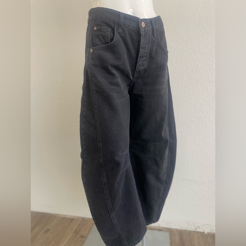 Free People Barrel Jeans